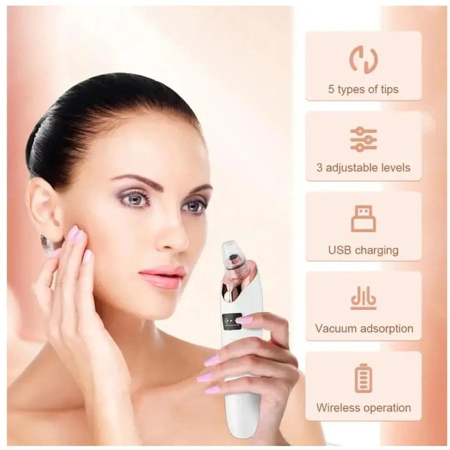 Rechargeable blackhead remover